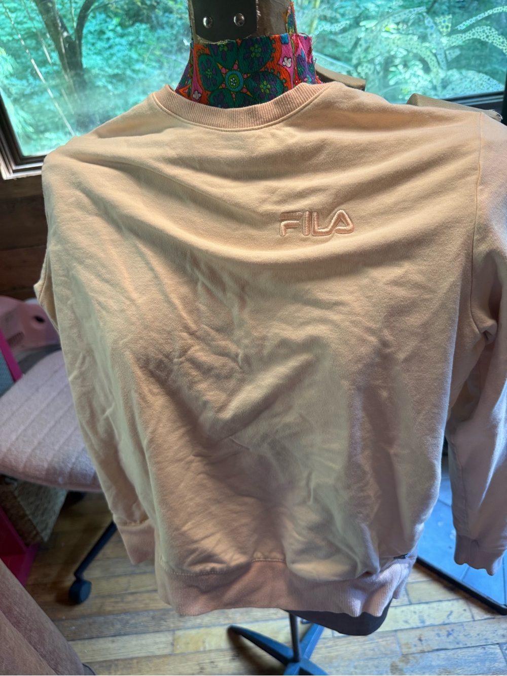 FILA Crewneck Sweatshirt - Light Pink